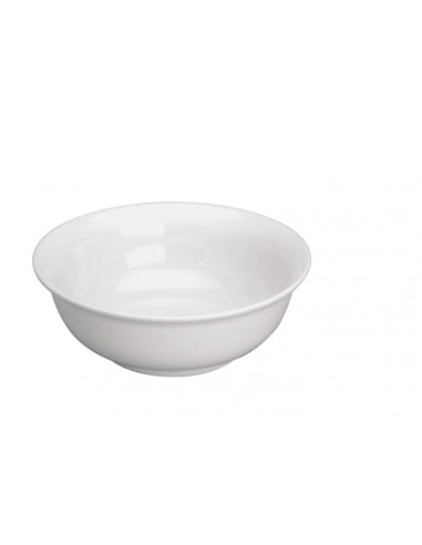 Bowl Porcelana Blanca De 24 Cm